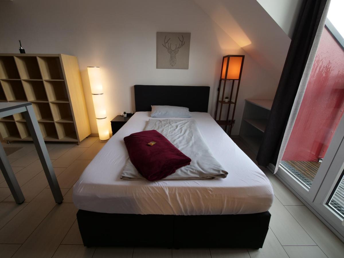 Rooftop Apartment By Rabe - Parkplatz & Free Netflix & Balkon Karlsruhe Exterior photo